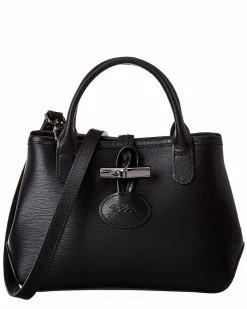 Longchamp Roseau Small Leather Crossbody Women Crossbody Bags