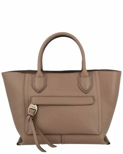 Longchamp Mailbox Leather Bag Women Totes