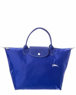 Longchamp Le Pliage Club Medium Nylon Short Handle Tote Women Totes