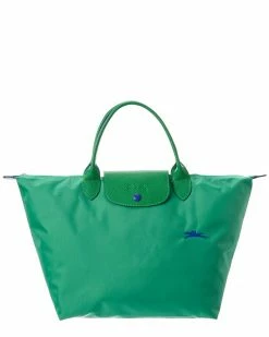 Longchamp Le Pliage Club Medium Nylon Short Handle Tote Women Totes
