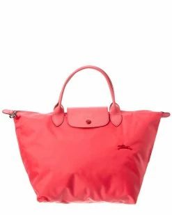 Longchamp Le Pliage Club Medium Nylon Short Handle Tote Women Totes