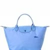 Longchamp Le Pliage Club Medium Nylon Short Handle Tote Women Totes