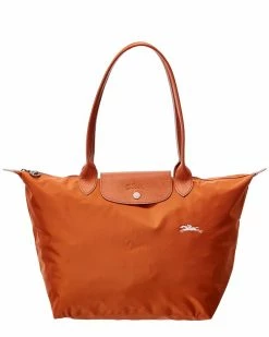 Longchamp Le Pliage Club Large Nylon Long Handle Tote Women Totes