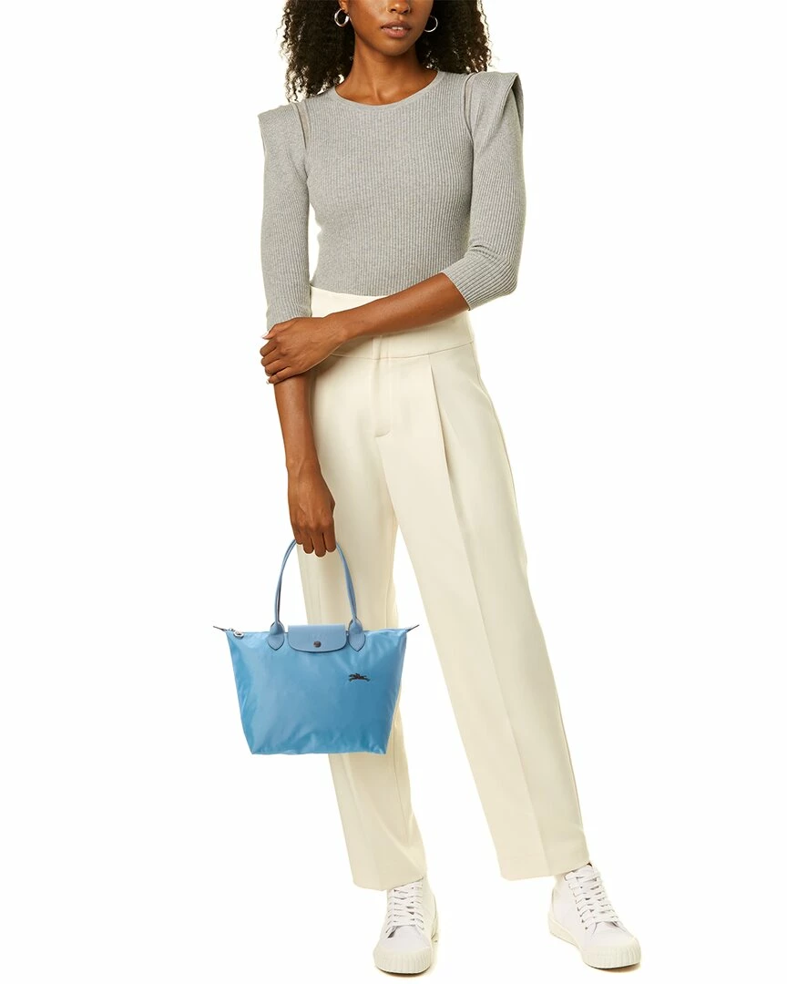 Longchamp Le Pliage Club Small Nylon Long Handle Tote Women Totes 4 Longchamp Le Pliage Club Small Nylon Long Handle Tote Women Totes - Image 4