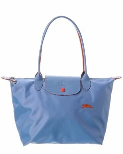 Longchamp Le Pliage Club Small Nylon Long Handle Tote Women Totes