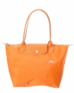 Longchamp Le Pliage Club Small Nylon Long Handle Tote Women Totes