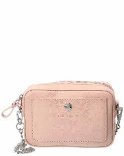 Longchamp Le Foulonne Leather Crossbody Women Crossbody Bags