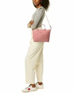 Longchamp Le Pliage Cuir Medium Leather Top Handle Tote Women Totes -Longchamp SHOP 1160357458 RLLZ 4