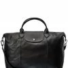 Longchamp Le Pliage Cuir Large Leather Short Handle Tote Women Totes