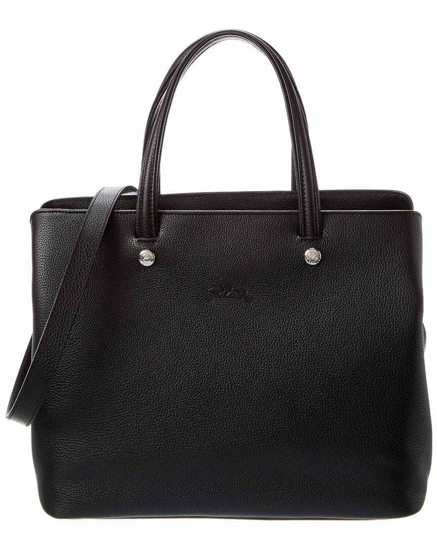 Longchamp Medium Leather Tote Women Totes 1 Longchamp Medium Leather Tote Women Totes