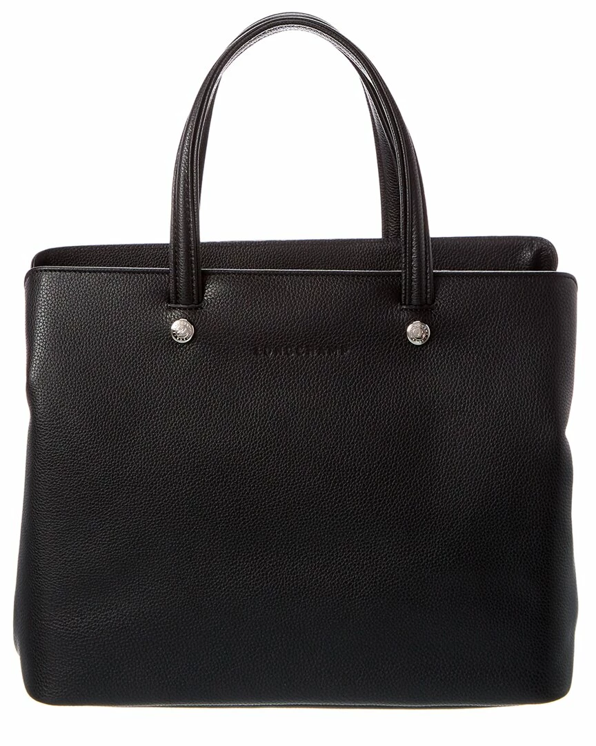 Longchamp Medium Leather Tote Women Totes 2 Longchamp Medium Leather Tote Women Totes - Image 2