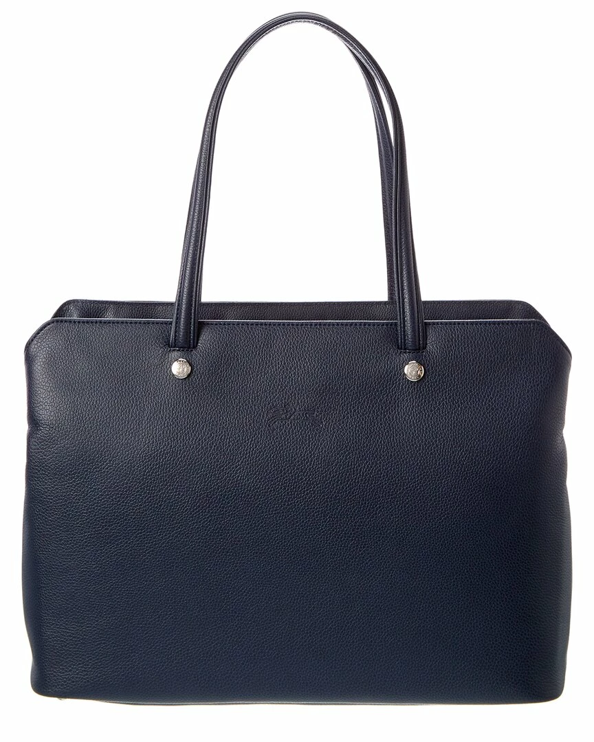Longchamp Le Foulonne Leather Tote Women Totes 2 Longchamp Le Foulonne Leather Tote Women Totes - Image 2