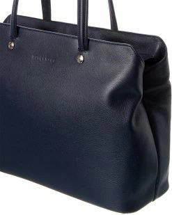 Longchamp Le Foulonne Leather Tote Women Totes 6 Longchamp Le Foulonne Leather Tote Women Totes -Longchamp SHOP 1160357466 RLLZ 3