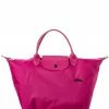 Longchamp Le Pliage Club Medium Nylon Short Handle Tote Women Totes