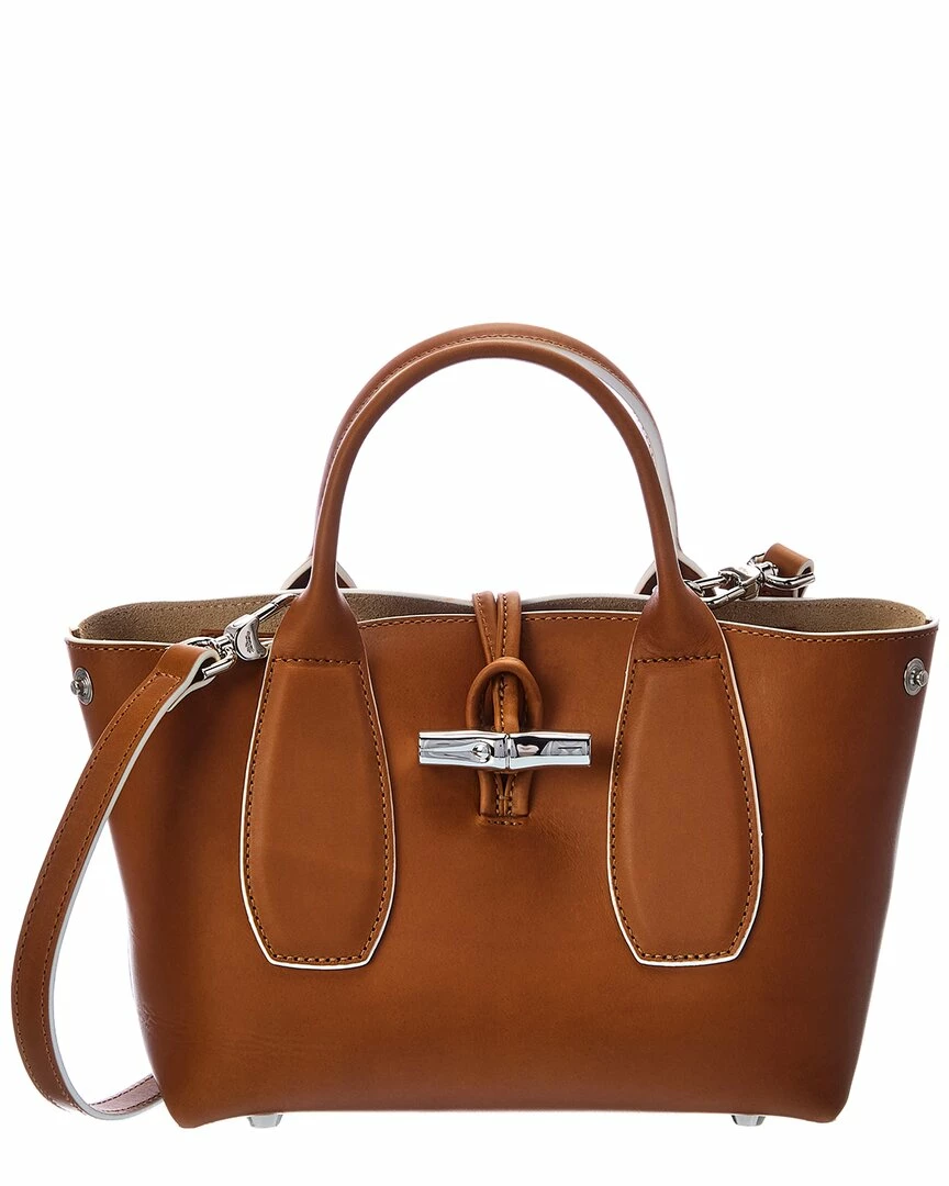 Longchamp Roseau Luxe Leather Tote Women Totes 1 Longchamp Roseau Luxe Leather Tote Women Totes