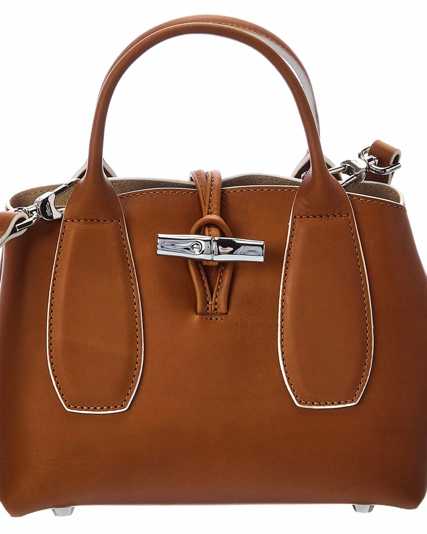 Longchamp Roseau Luxe Leather Tote Women Totes 3 Longchamp Roseau Luxe Leather Tote Women Totes - Image 3