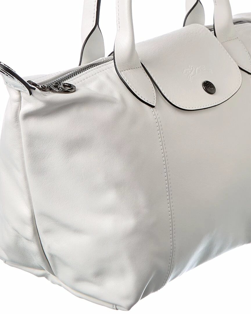 Longchamp Le Pliage Cuir Small Leather Logo Strap & Short Handle Tote Women Totes 3 Longchamp Le Pliage Cuir Small Leather Logo Strap & Short Handle Tote Women Totes - Image 3