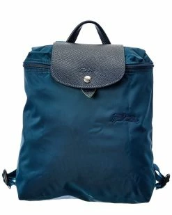 Longchamp Le Pliage Green Backpack Women Backpacks