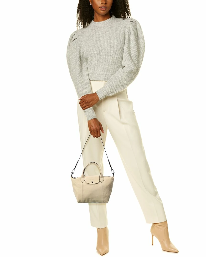 Longchamp Le Pliage Cuir Small Leather Logo Strap & Short Handle Tote Women Totes 4 Longchamp Le Pliage Cuir Small Leather Logo Strap & Short Handle Tote Women Totes - Image 4