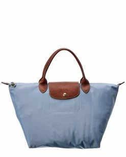 Longchamp Le Pliage Medium Nylon Short Handle Tote Women Totes
