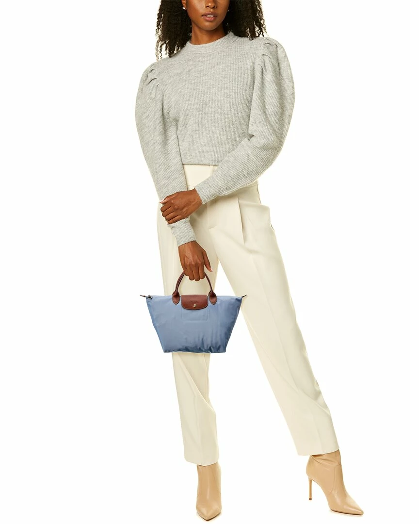 Longchamp Le Pliage Medium Nylon Short Handle Tote Women Totes 4 Longchamp Le Pliage Medium Nylon Short Handle Tote Women Totes - Image 4