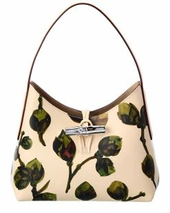 Longchamp Roseau XS Leather Hobo Bag Women Shoulder Bags