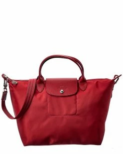 Longchamp Le Pliage Neo Medium Nylon Short Handle Tote Women Totes