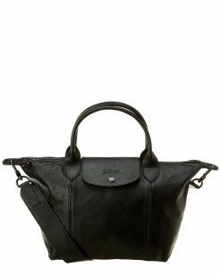 Longchamp Le Pliage Cuir Small Leather Short Handle Tote Women Totes