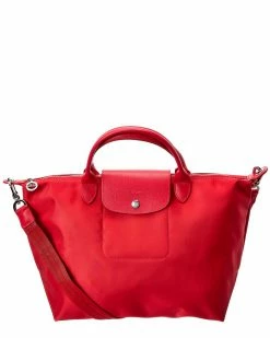 Longchamp Le Pliage Neo Medium Nylon Short Handle Tote Women Totes