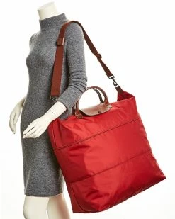 Longchamp Le Pliage Nylon & Leather Travel Bag Women Totes -Longchamp SHOP 1161000866 RLLZ 3