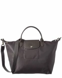 Longchamp Le Pliage Neo Medium Nylon Top Handle Tote Women Totes