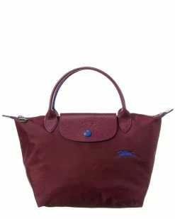 Longchamp Le Pliage Club Small Nylon Short Handle Tote Women Totes