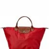 Longchamp Le Pliage Medium Nylon Short Handle Tote Women Totes