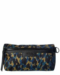Longchamp Nylon & Leather Cosmetic Case Women Cosmetic Bags